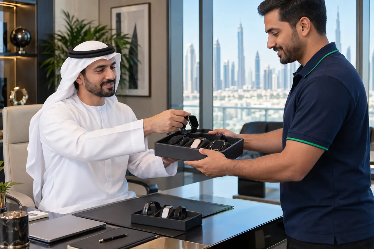 Bulk smartwatch buyers for UAE companies