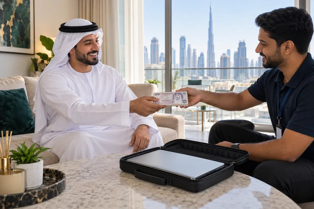 Receive fast cash after selling a laptop in Dubai